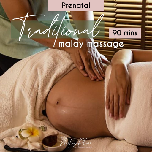 Pre-natal: Traditional Malay Massage - 90 Minutes